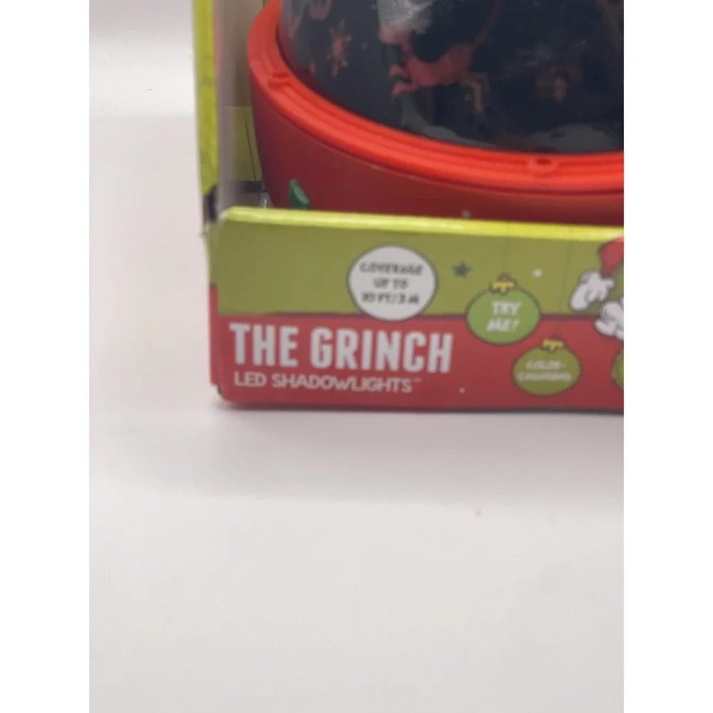 The Grinch Dr Seuss LED Shadowlights Projector‎ Christmas Holiday Lightshow New